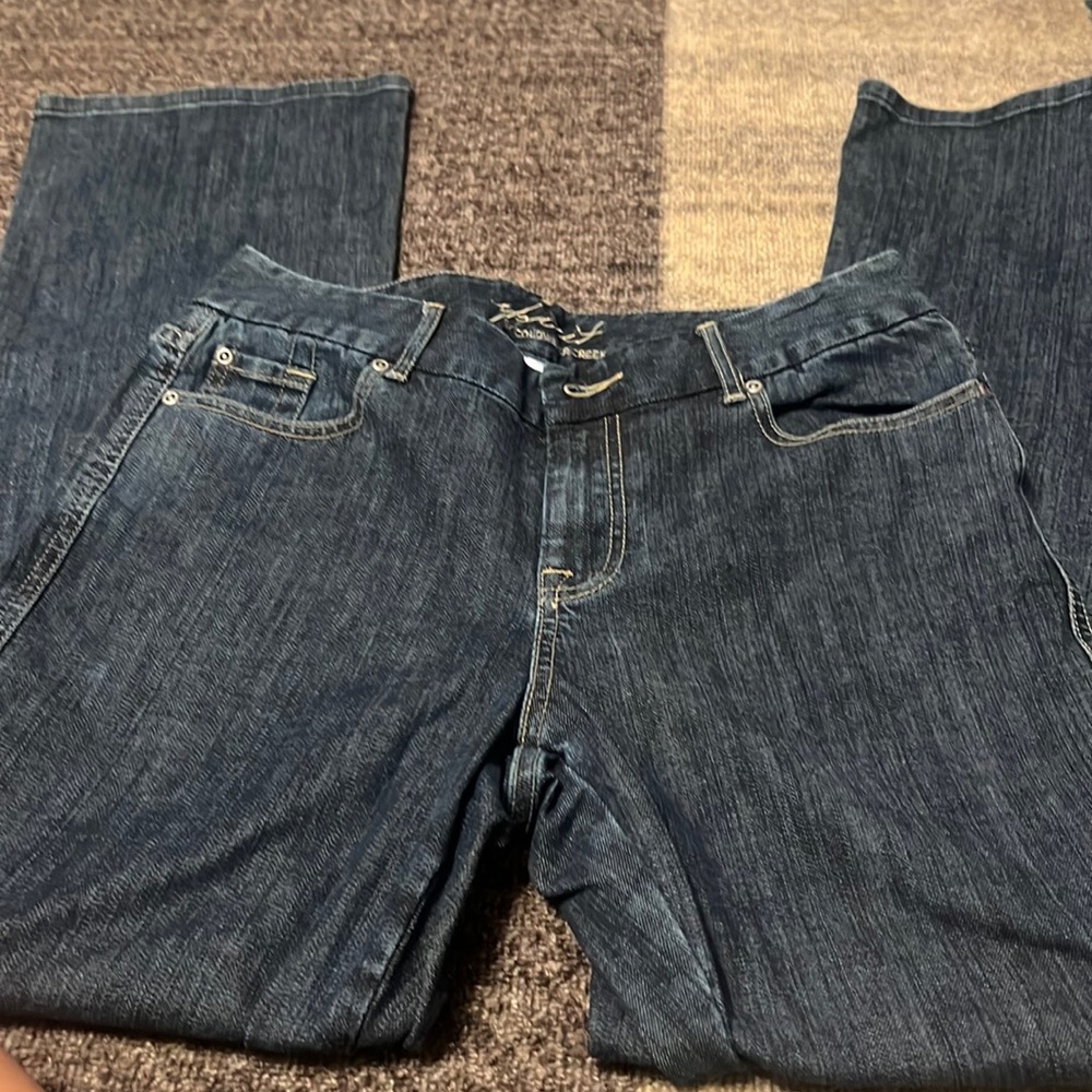 Spirit by Coldwater Creek Size 10 bootcut dark wash jeans